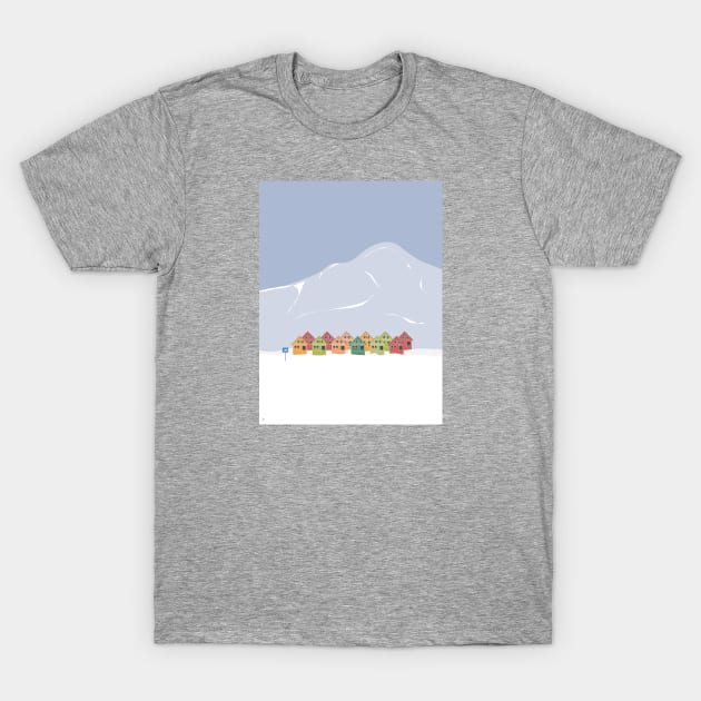 Longyearbyen, Svalbard, Norway T-Shirt by lymancreativeco